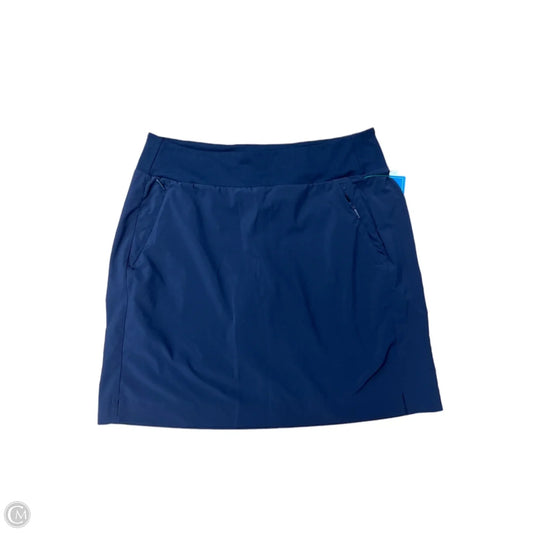 Athletic Skirt By Athleta In Navy, Size: 12l