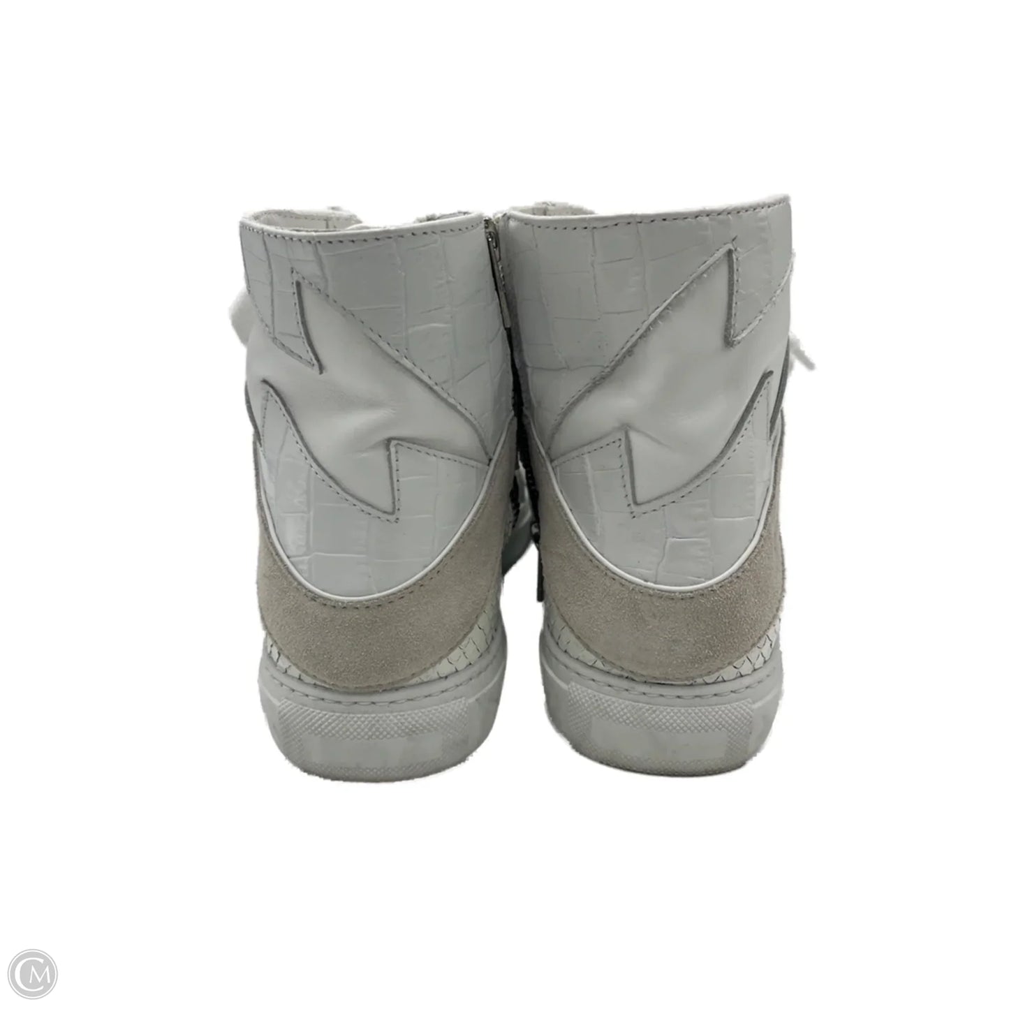 Shoes Athletic By Zadig And Voltaire In White, Size: 7.5