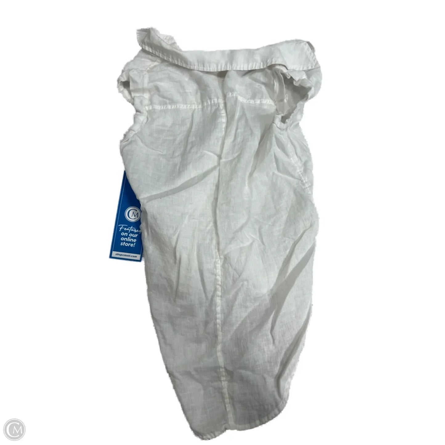 Top Sleeveless Designer By Lilly Pulitzer In White, Size: Xs