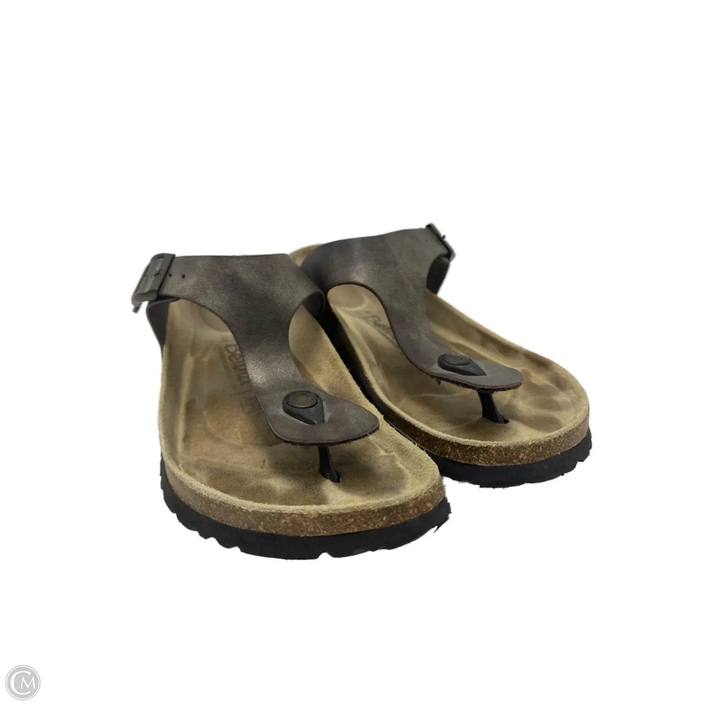 Sandals Designer By Birkenstock In Brown, Size: 8.5