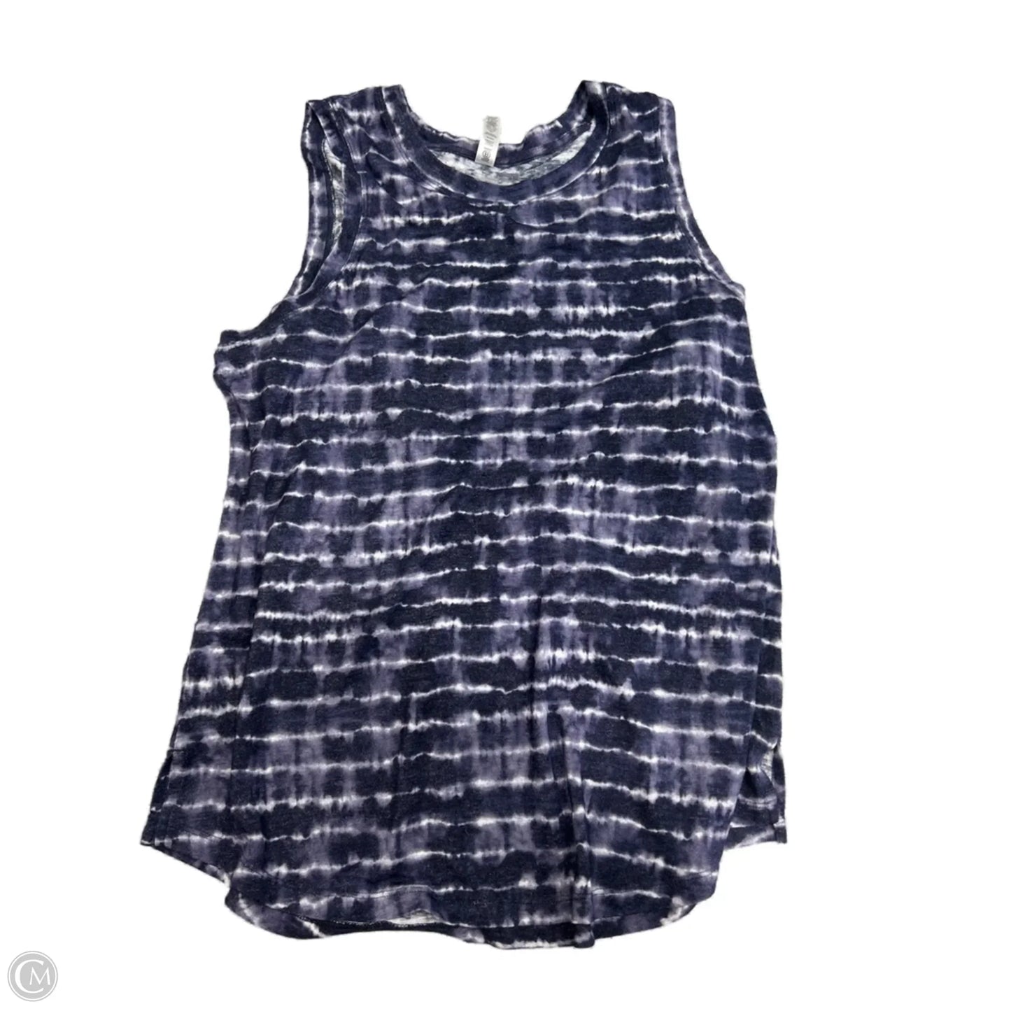 Athletic Tank Top By Athleta In Tie Dye Print, Size: Xl