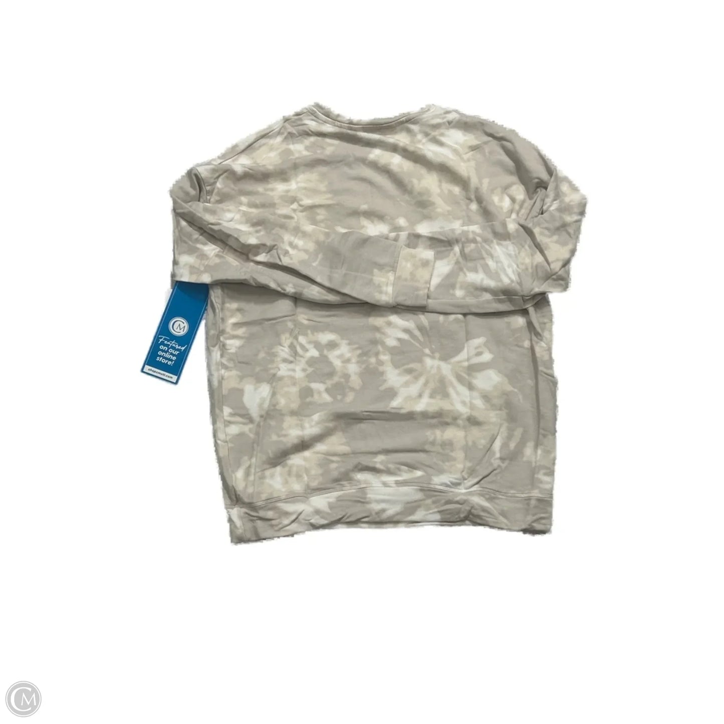 Athletic Sweatshirt Collar By Athleta In Tie Dye Print, Size: Xs