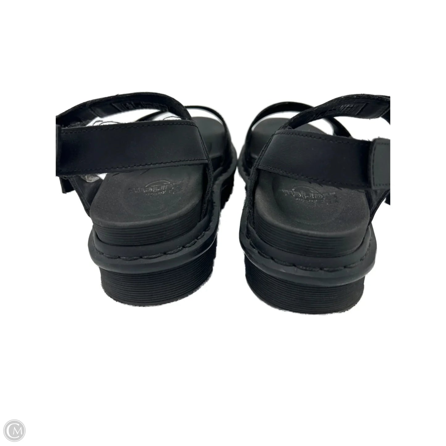 Sandals Designer By Dr Martens In Black, Size: 8