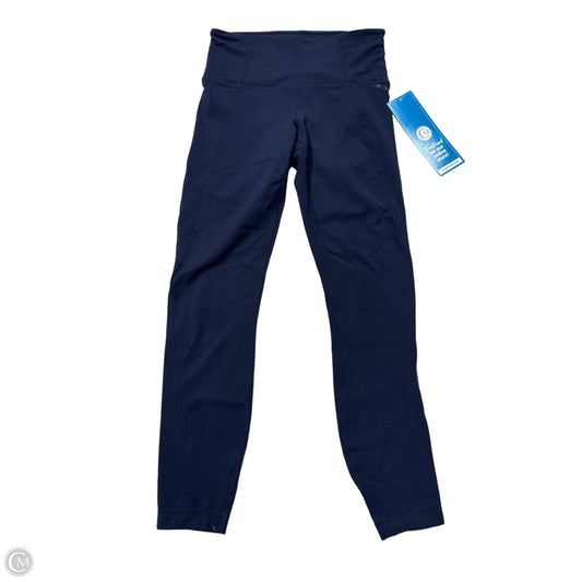 Athletic Leggings By Athleta In Navy, Size: Xs