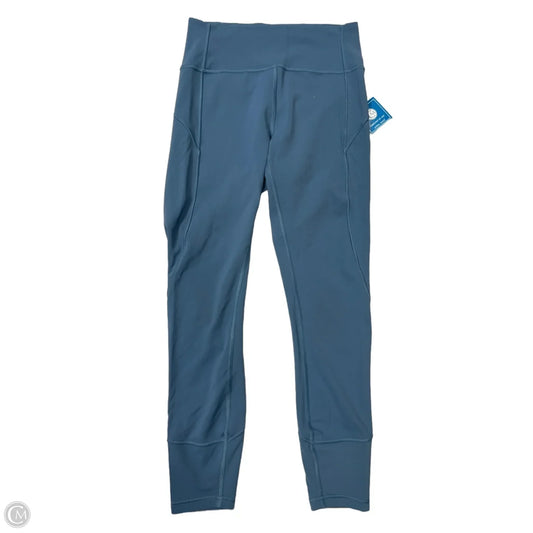 Athletic Leggings By Lululemon In Blue, Size: S