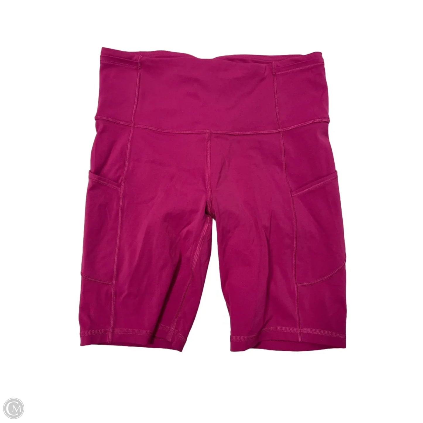 Athletic Shorts By Lululemon In Pink, Size: S