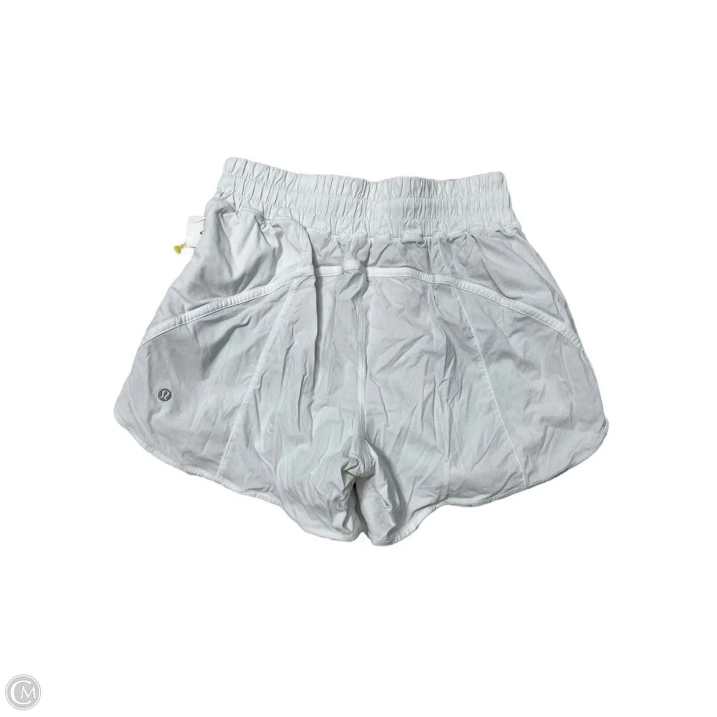 Athletic Shorts By Lululemon In White, Size: M