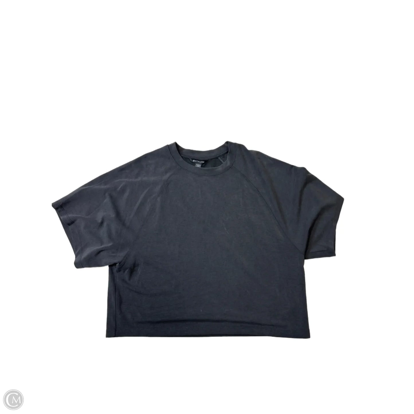 Athletic Top Short Sleeve By Athleta In Black