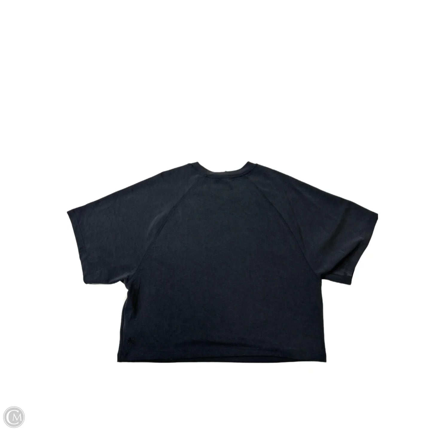 Athletic Top Short Sleeve By Athleta In Black