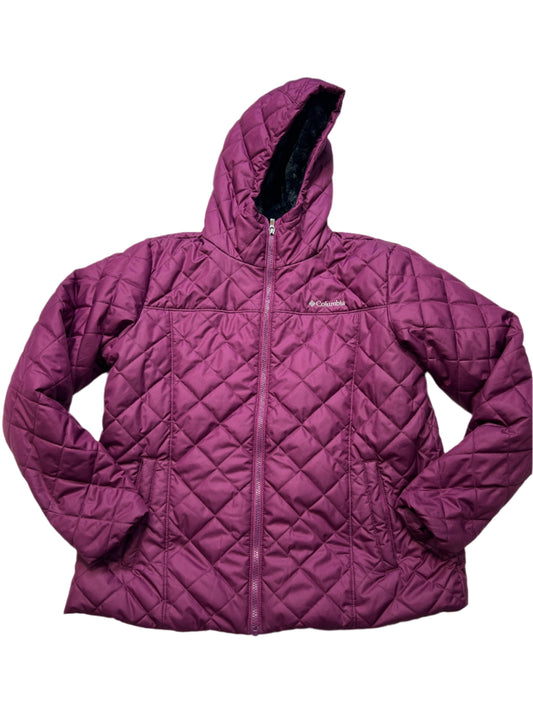 Coat Other By Columbia In Purple, Size: Xl