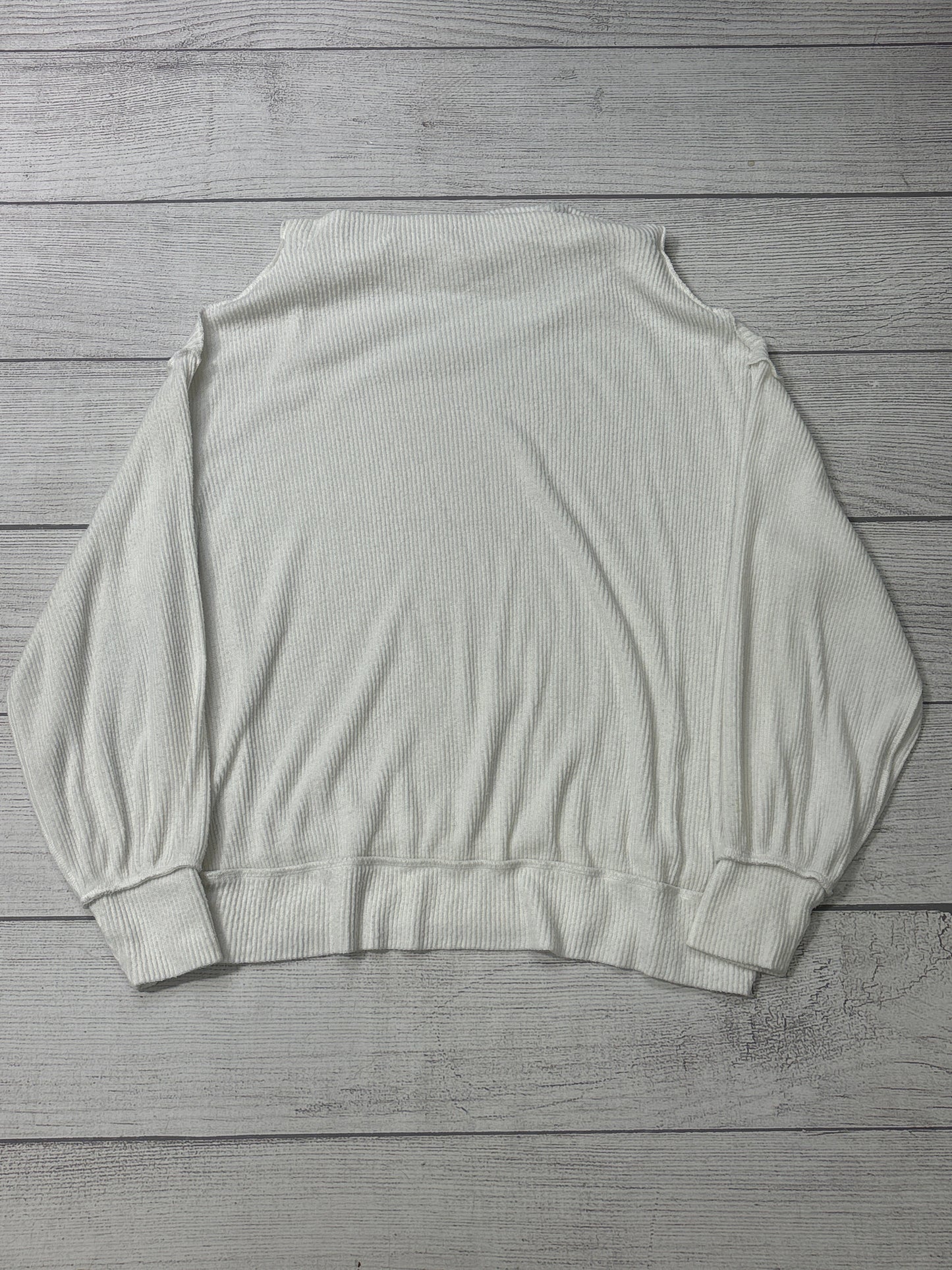 Sweater By Free People In White, Size: Xs