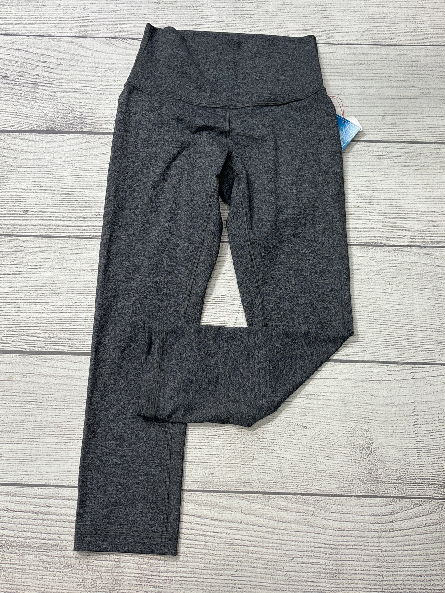 Athletic Leggings By Lululemon In Grey, Size: 4