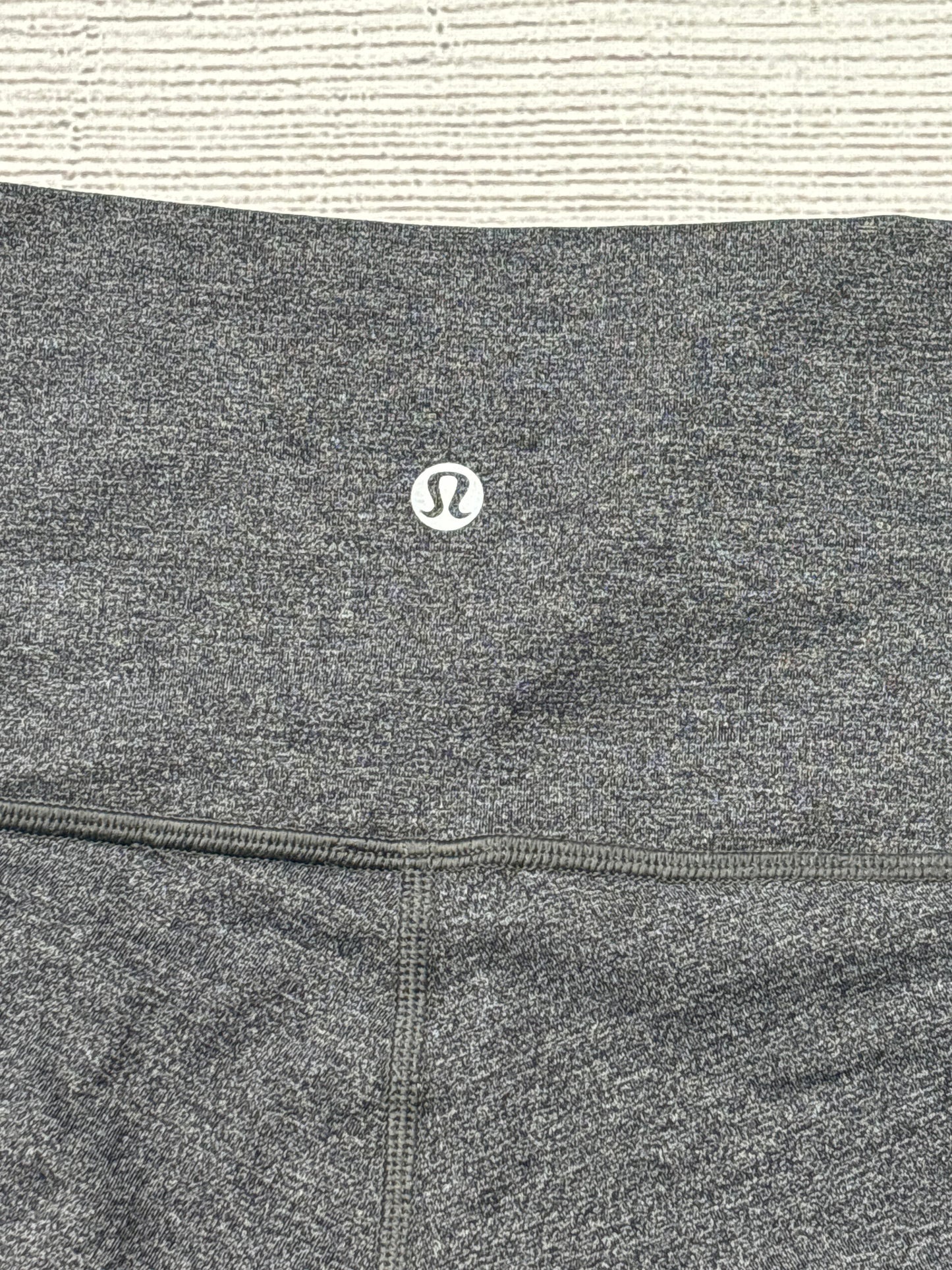 Athletic Leggings By Lululemon In Grey, Size: 4