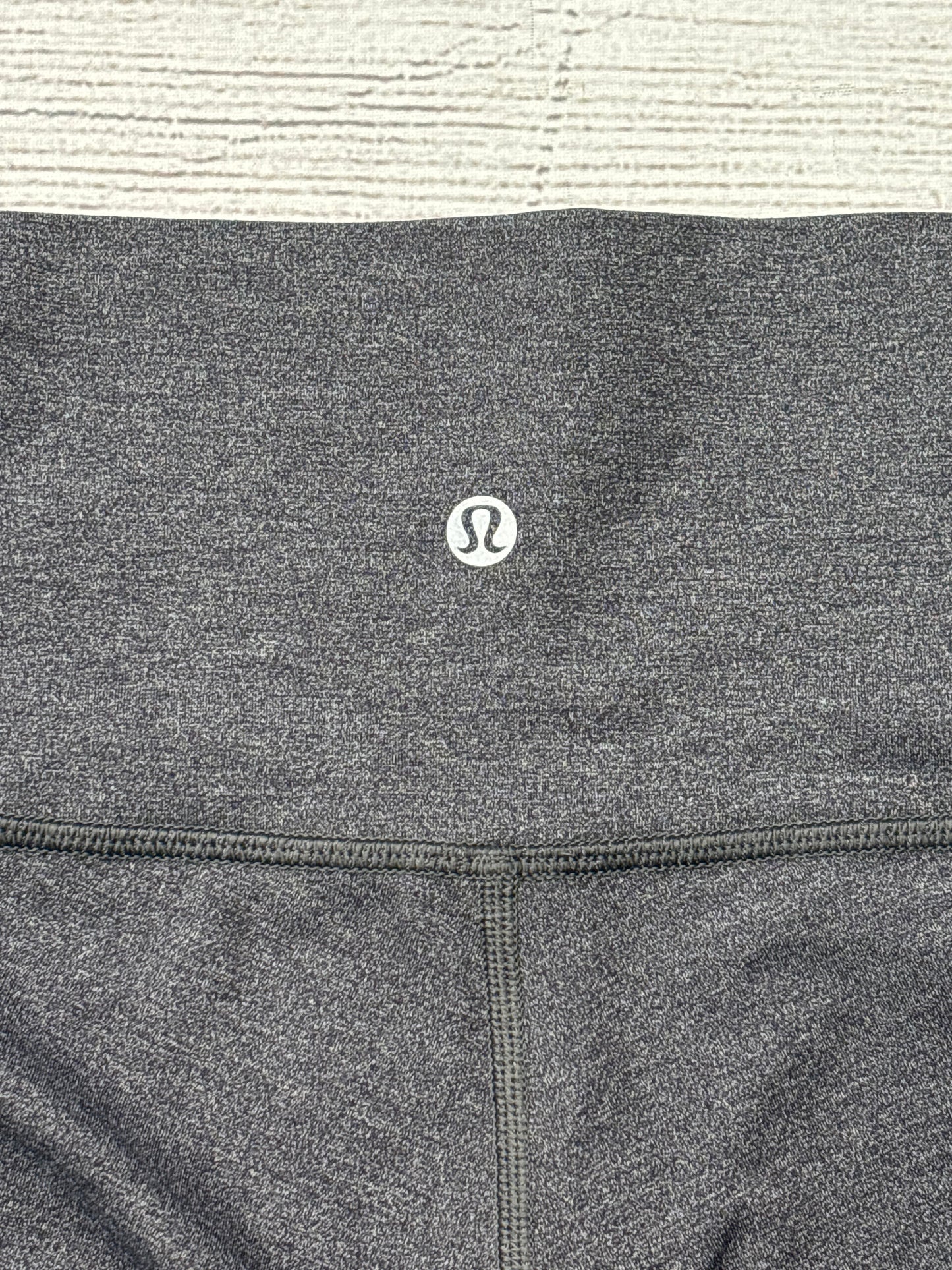 Athletic Leggings By Lululemon In Grey, Size: 4