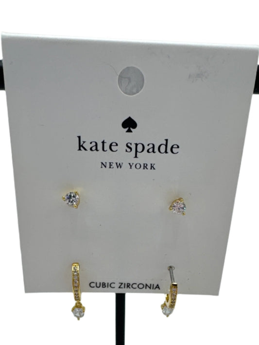 Earrings Designer By Kate Spade 2pc Set