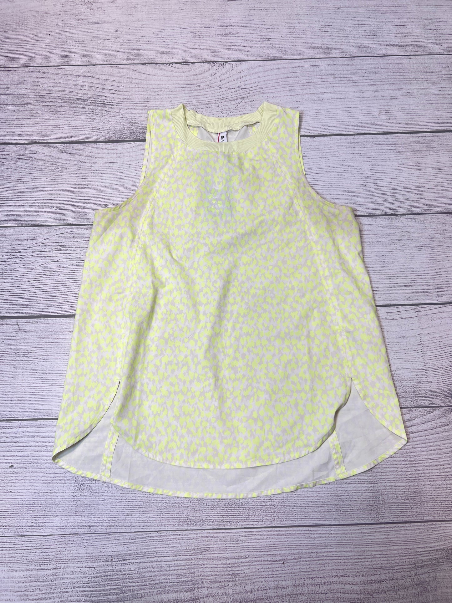 Top Sleeveless By Athleta In Yellow, Size: S