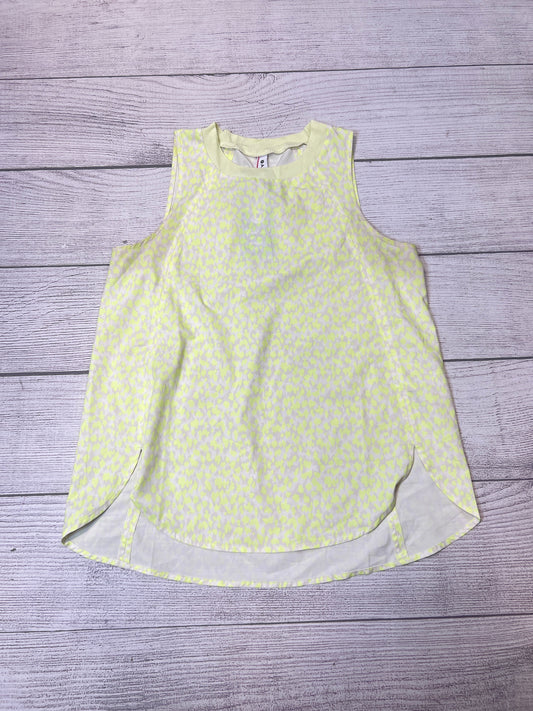 Top Sleeveless By Athleta In Yellow, Size: S