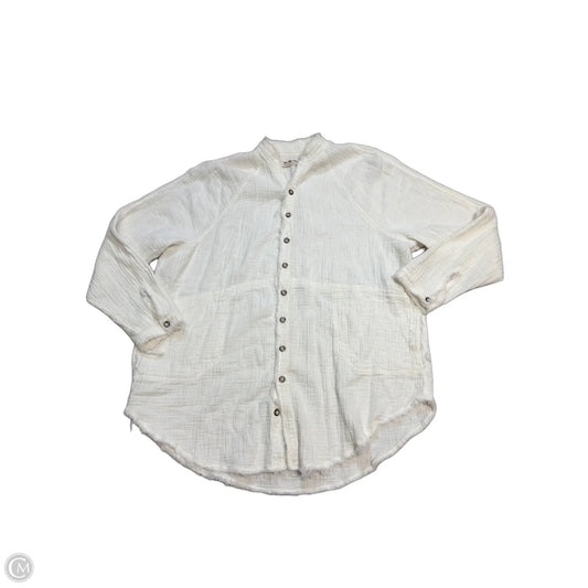 Top Long Sleeve By We The Free In White, Size: Xs