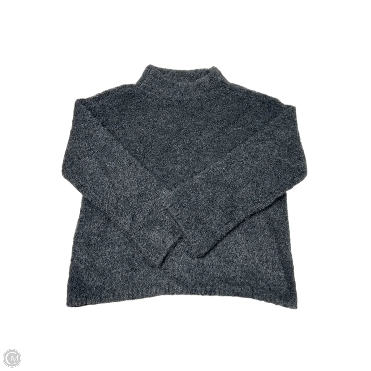 Sweater By Ann Taylor In Grey, Size: L