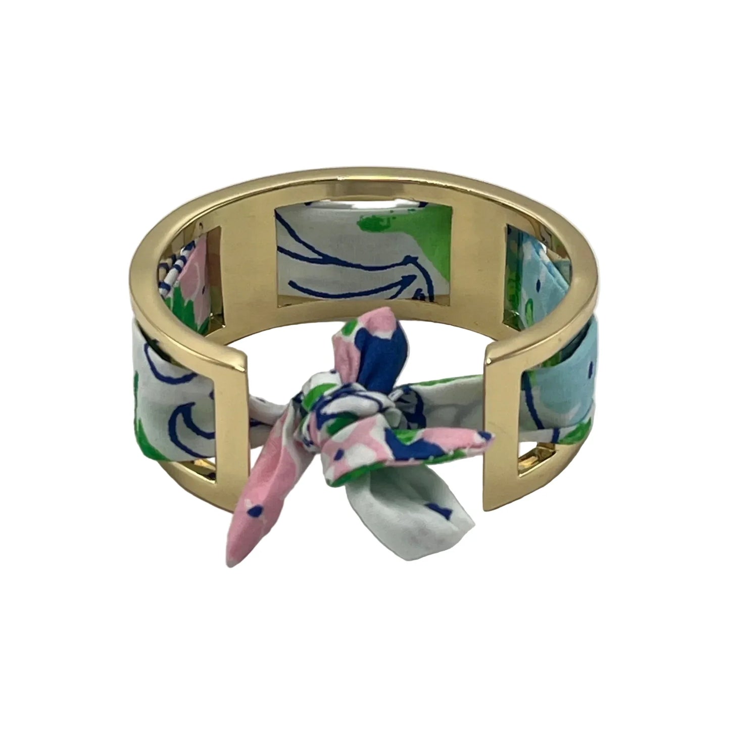 Lilly Pulitzer Scarf Cuff Designer Bracelet