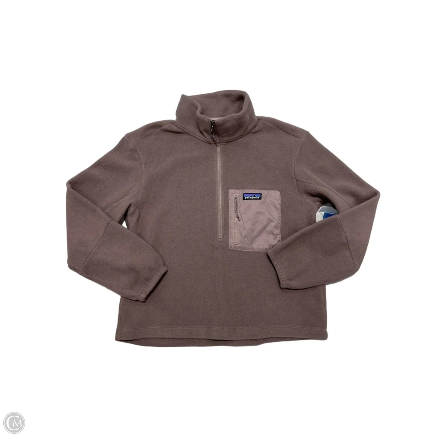 Jacket Fleece By Patagonia In Pink, Size: S