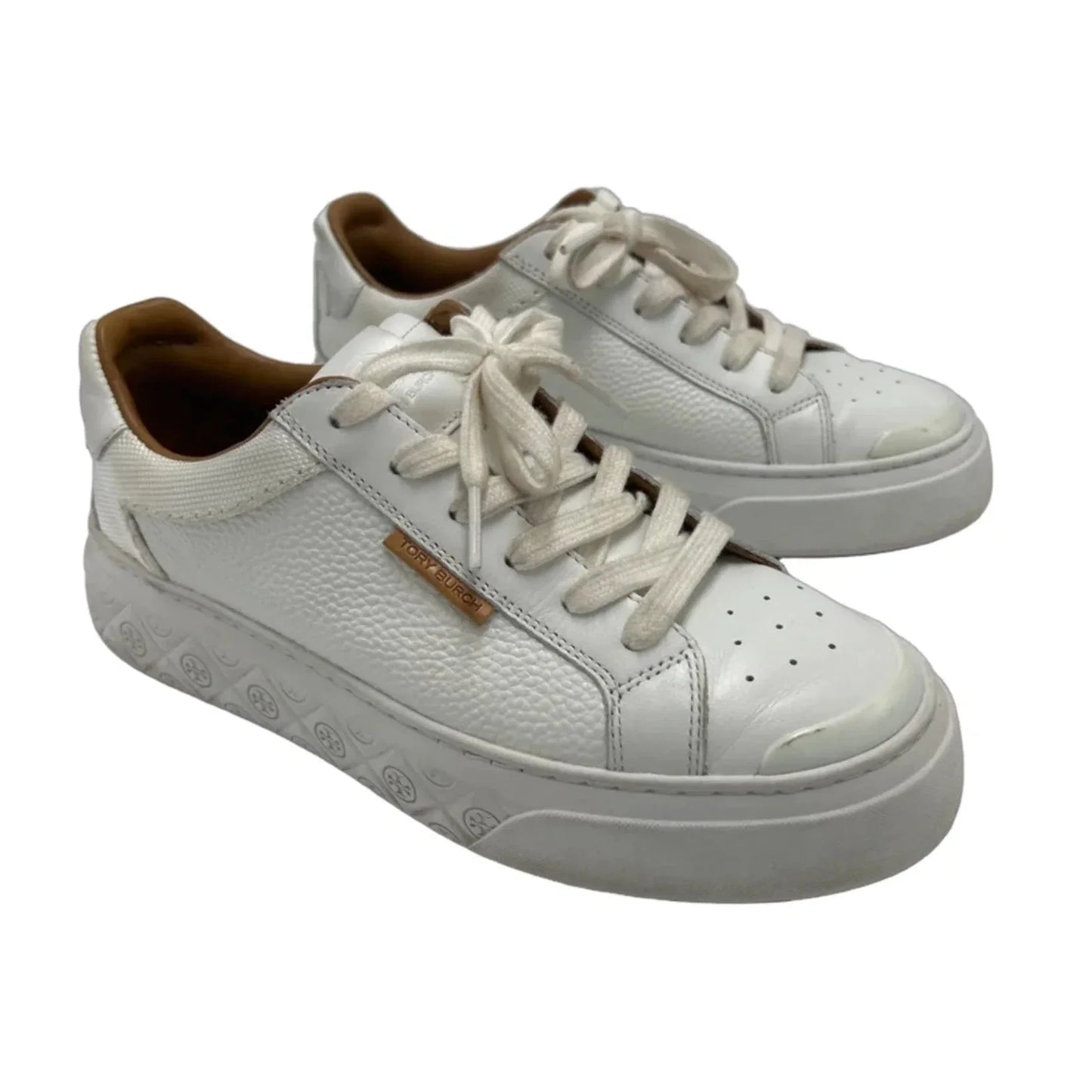 Tory Burch Ladybug Platform Designer Sneakers, Size: 7