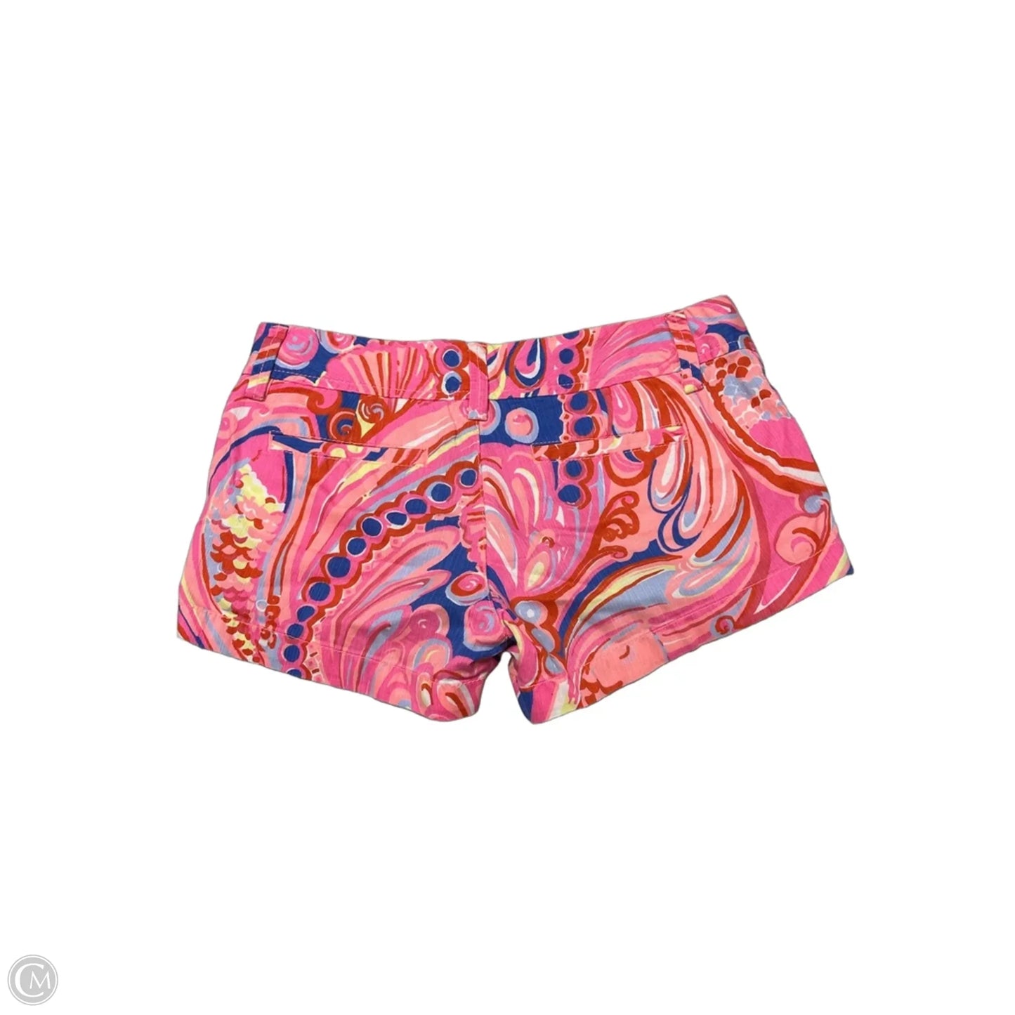 Shorts Designer By Lilly Pulitzer In Orange & Pink, Size: 0