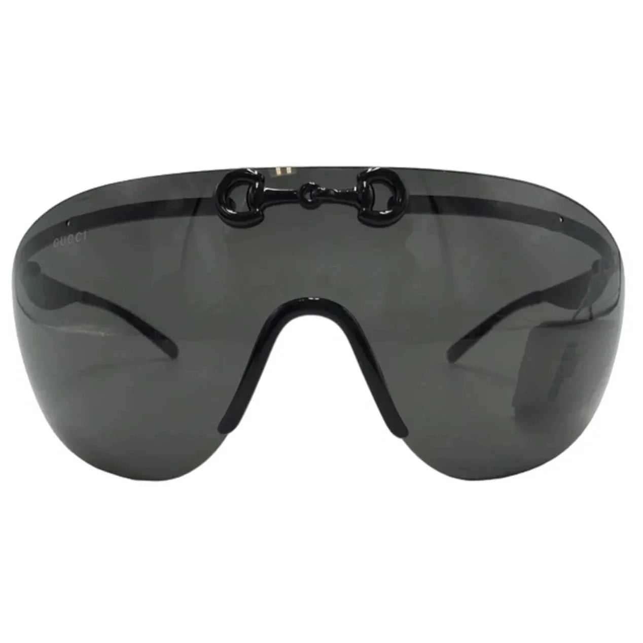 New! Gucci Horsebit Shield Luxury Sunglasses