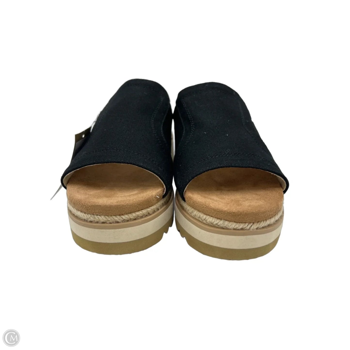 New! Sandals Heels Platform By Toms In Black, Size: 7.5