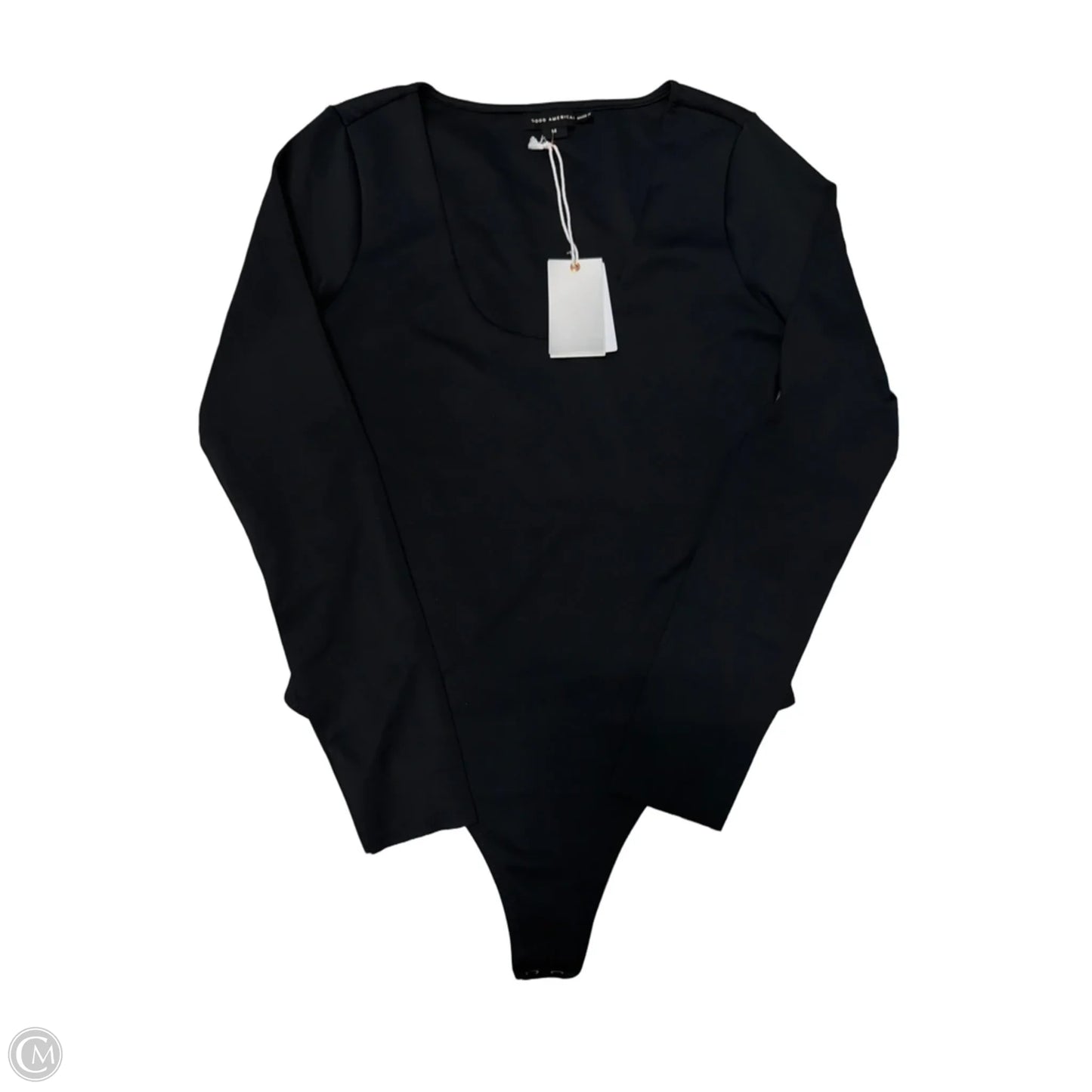 New! Top Long Sleeve By Good American In Black, Size: M