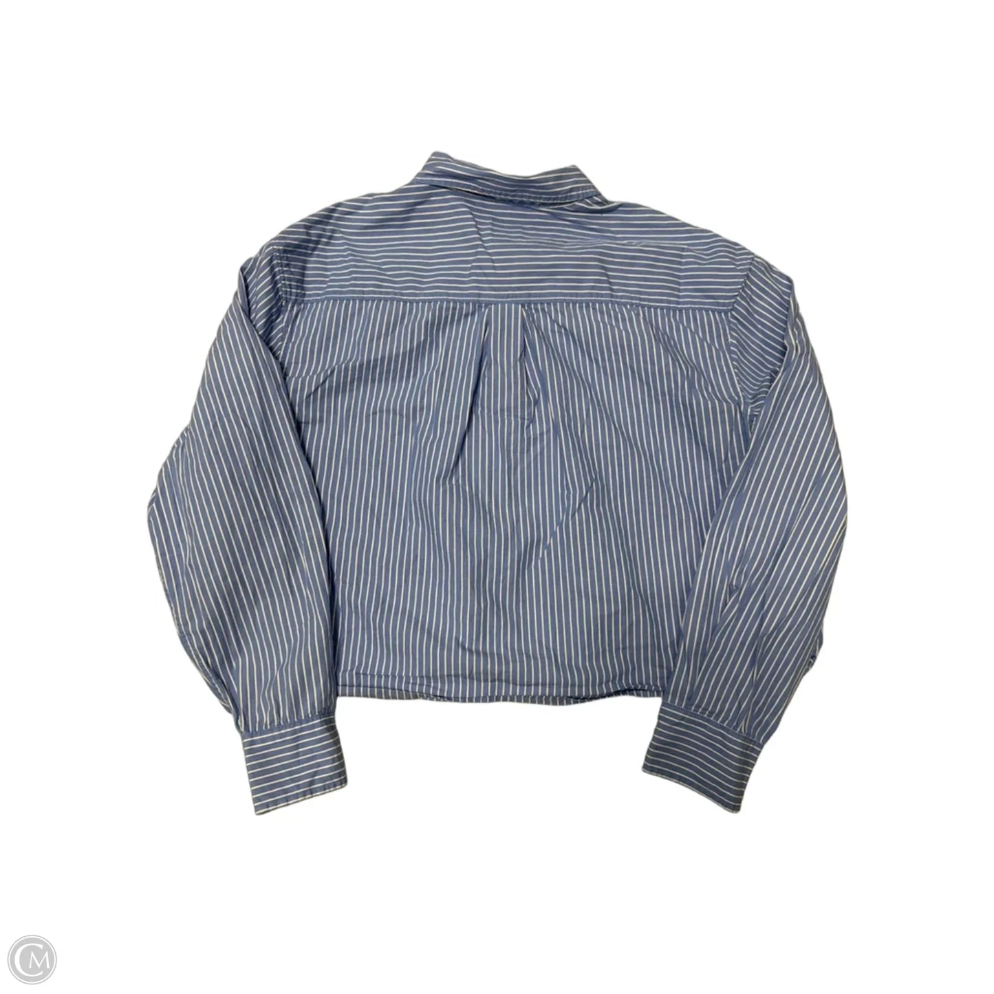 Top Long Sleeve By Gap In Striped Pattern, Size: L