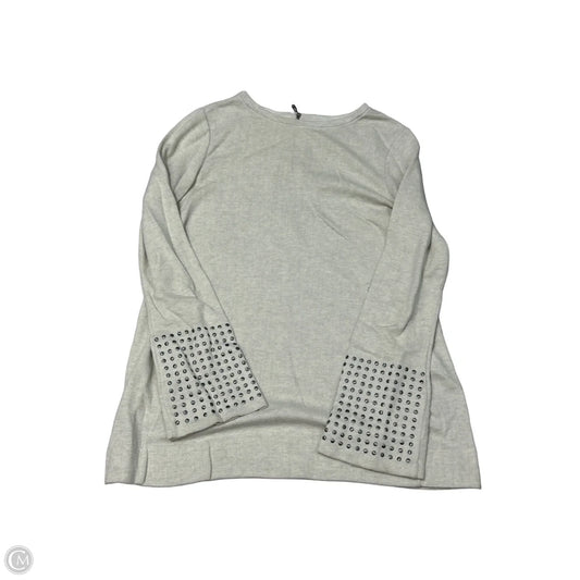Top Long Sleeve By Nic + Zoe In Beige, Size: S
