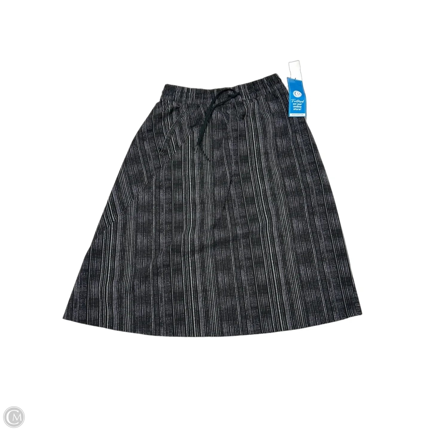 Athletic Skirt By Athleta In Black & White, Size: 10