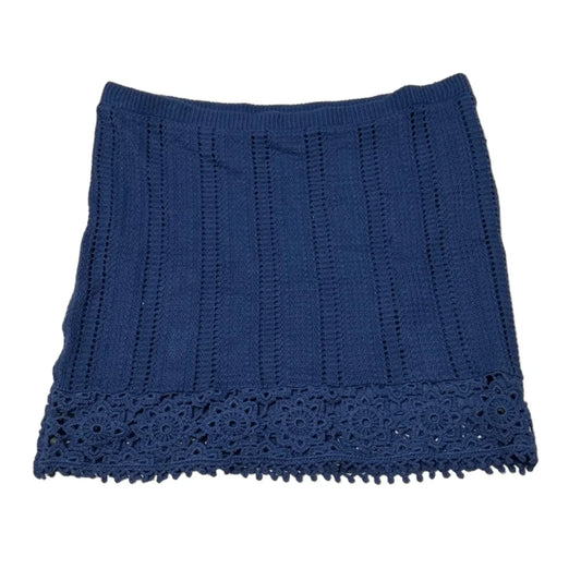 New! Skirt Midi By Universal Thread In Blue, Size: L
