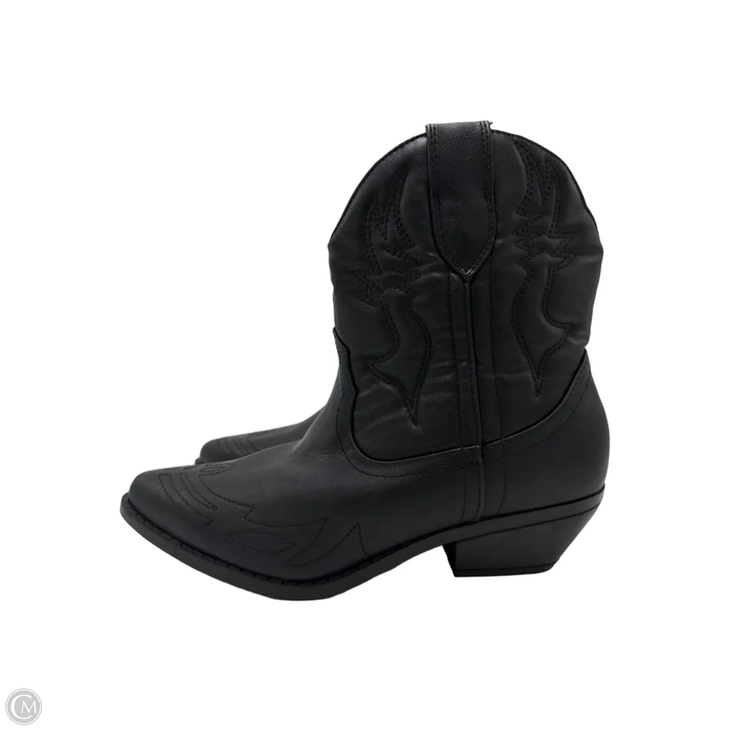 Boots Western By Soda In Black, Size: 8.5