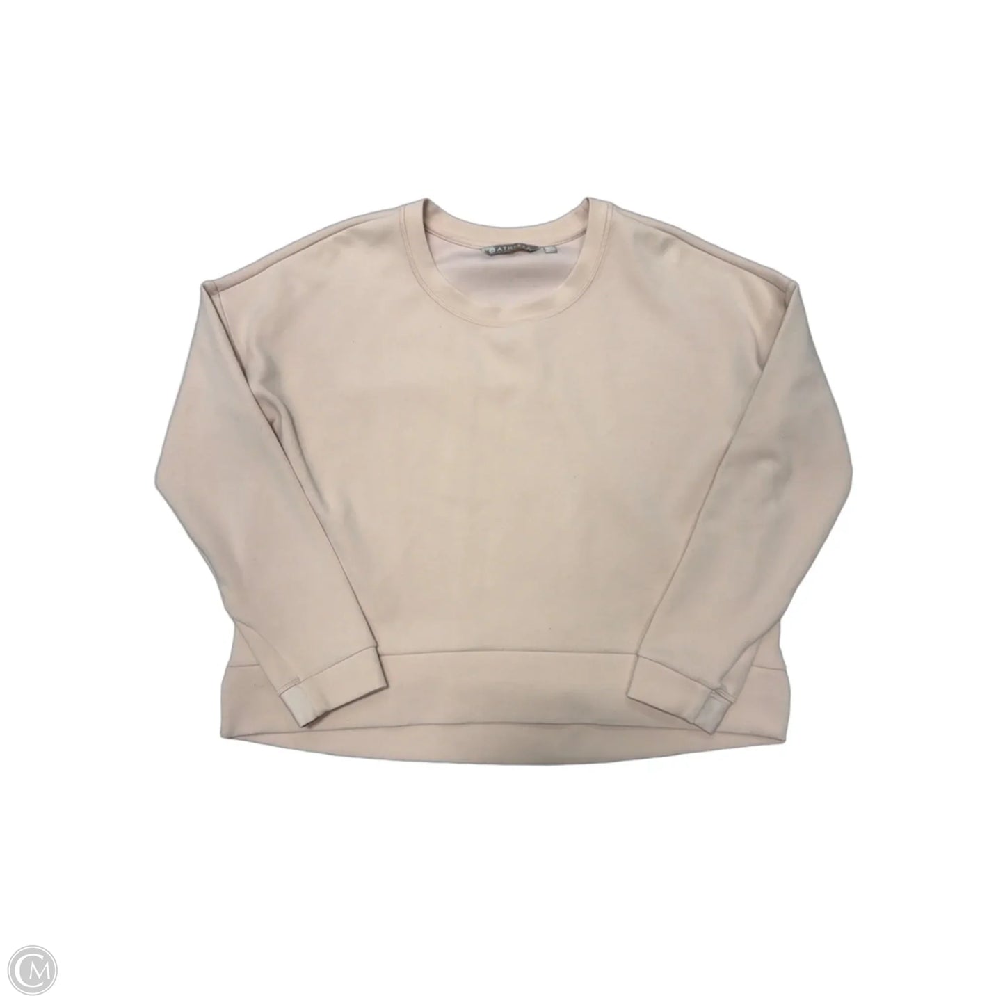 Athletic Sweatshirt Crewneck By Athleta In Pink, Size: M
