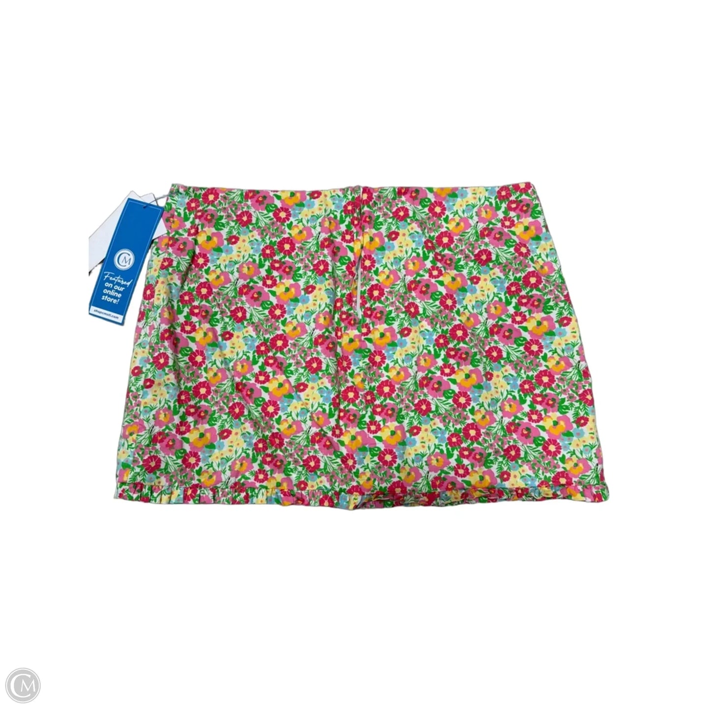 Skirt Designer By Lilly Pulitzer In Floral Print, Size: 12