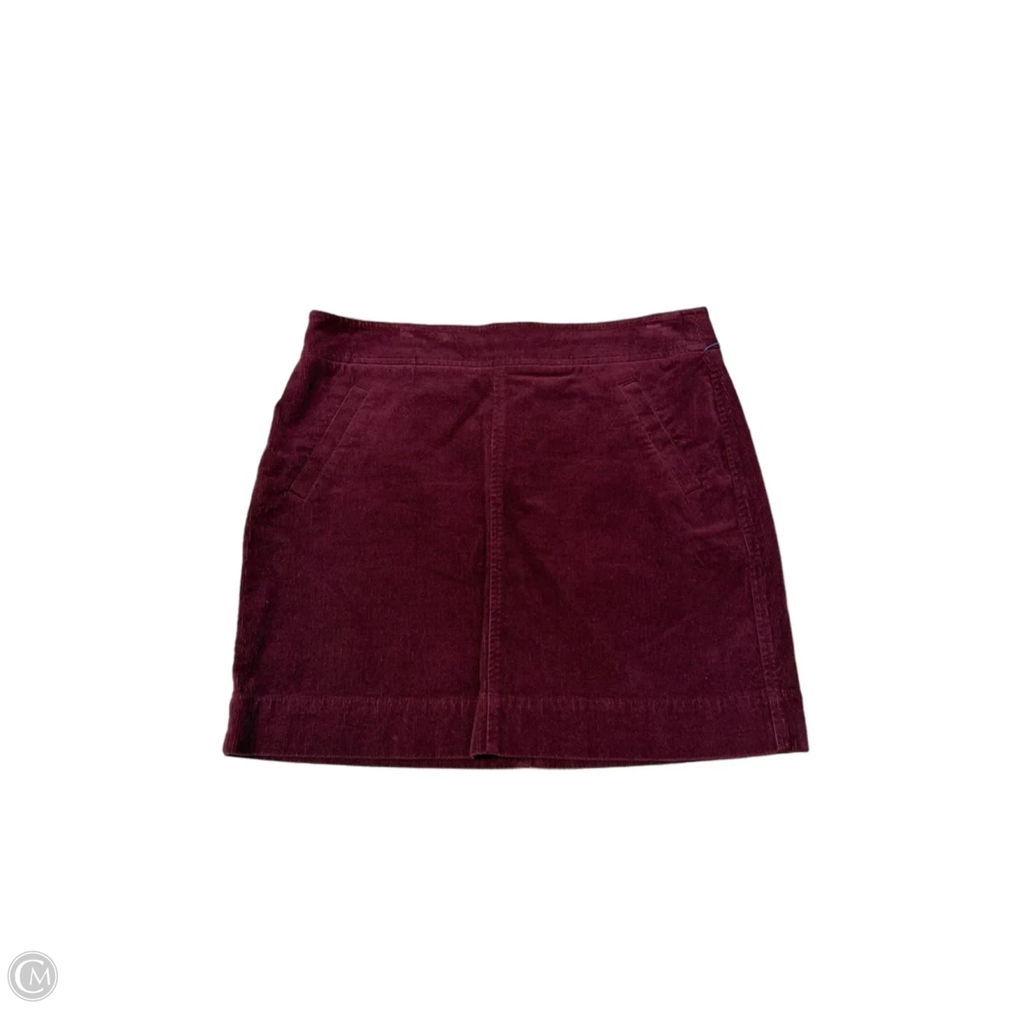 Skirt Mini & Short By Loft In Maroon, Size: 12p