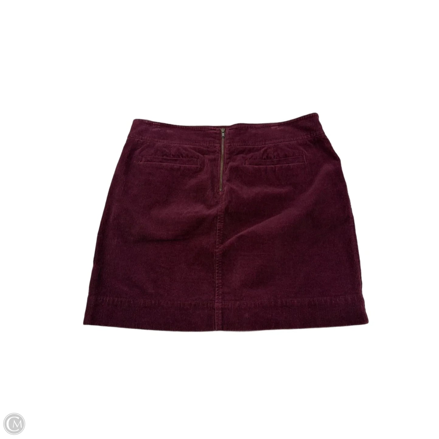 Skirt Mini & Short By Loft In Maroon, Size: 12p