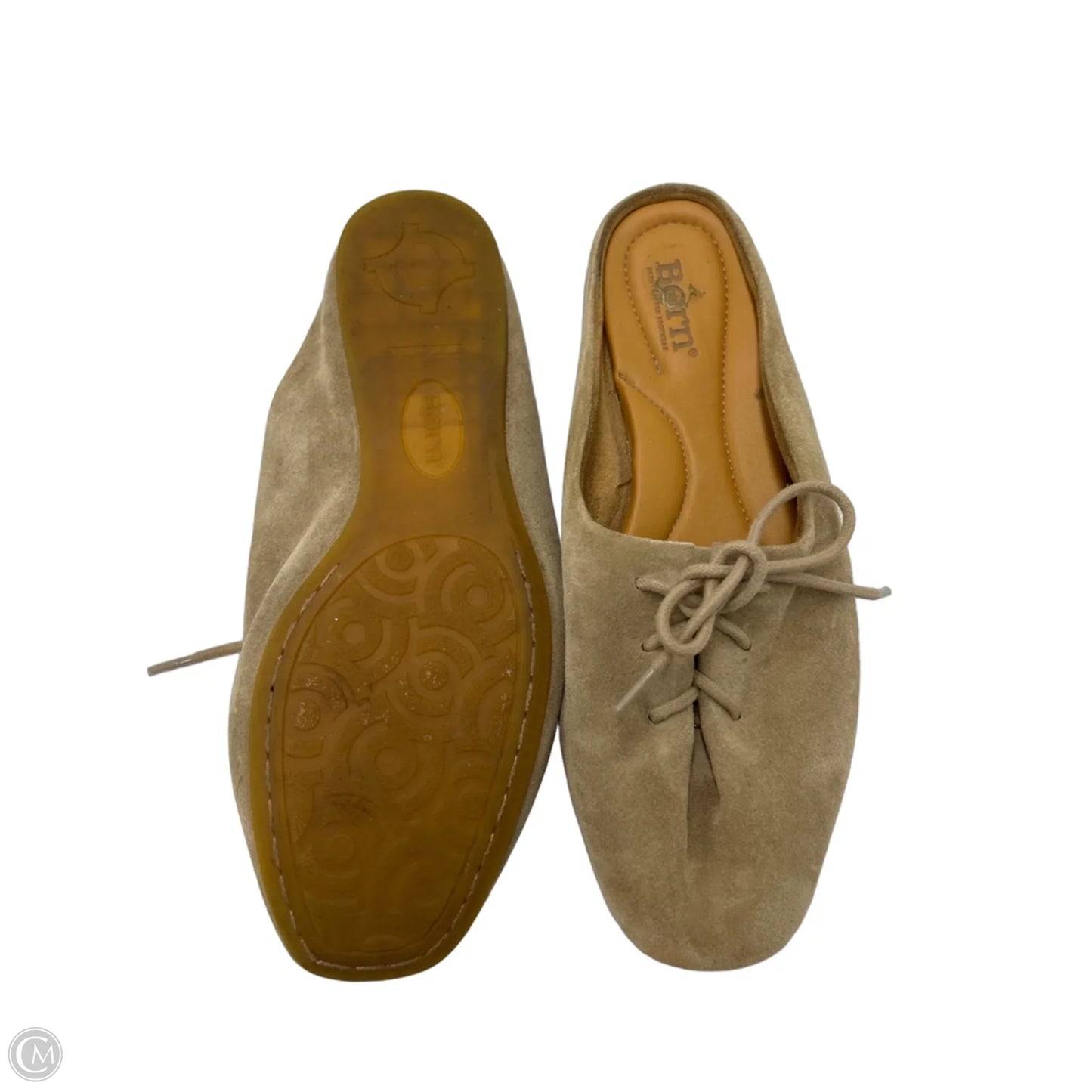 Shoes Flats By Born In Tan, Size: 8