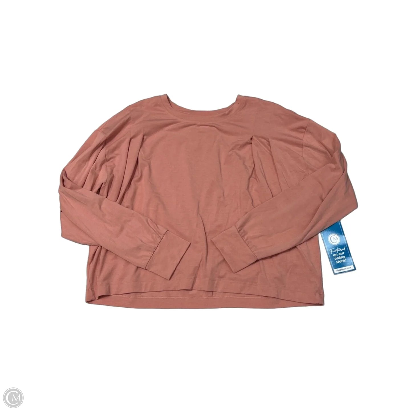 Top Long Sleeve By Athleta In Pink, Size: Sp