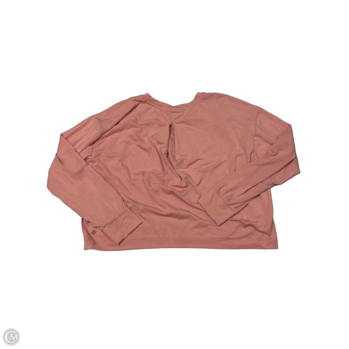 Top Long Sleeve By Athleta In Pink, Size: Sp