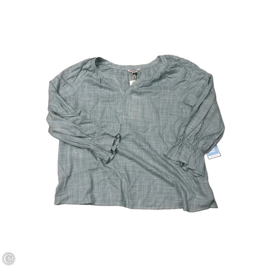 New! Top Long Sleeve By Tommy Bahama In Blue, Size: Xl
