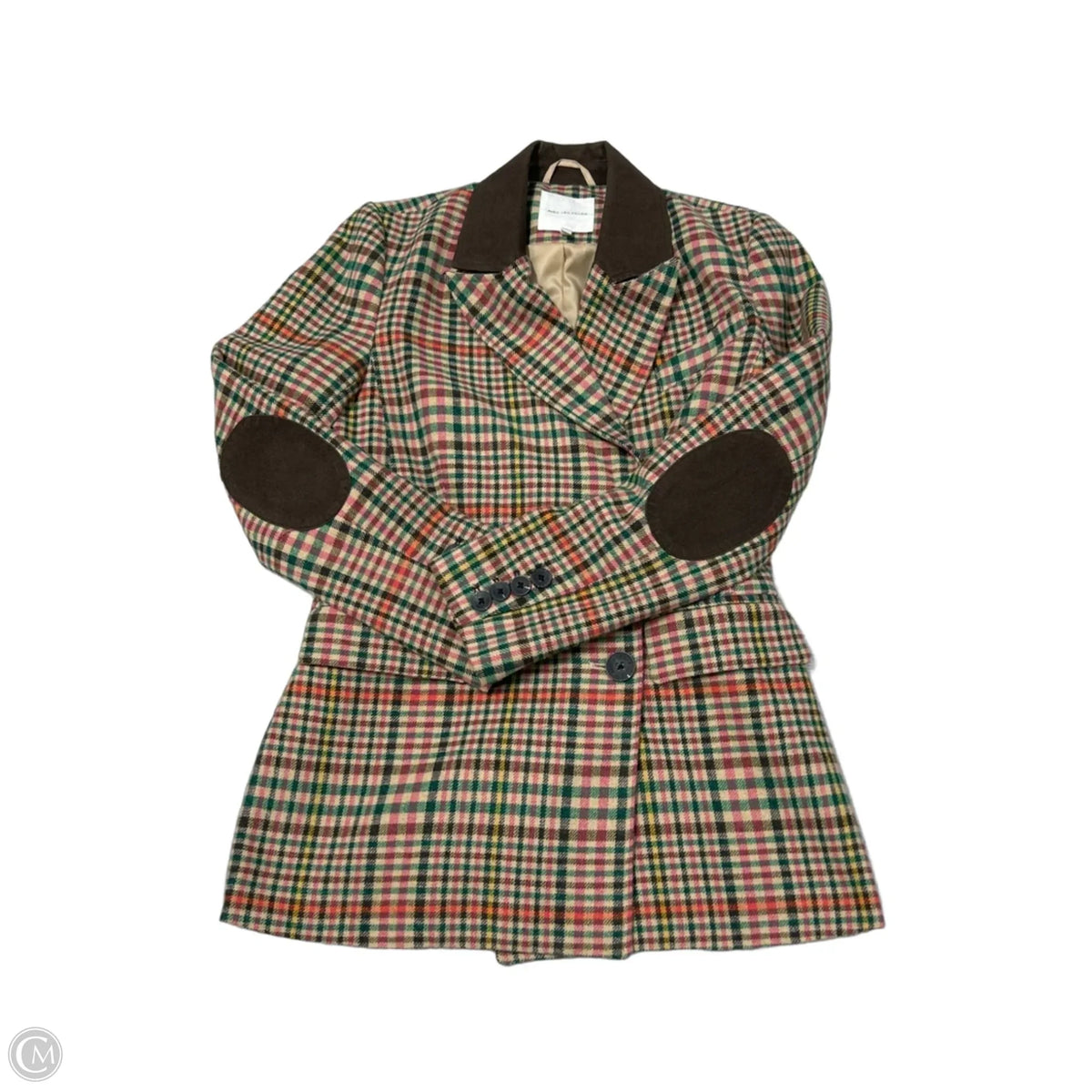 Blazer By Avec Les Filles In Plaid Pattern, Size: Xs