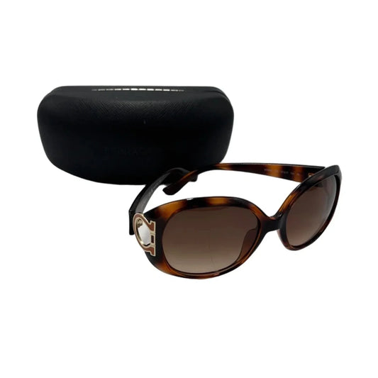 Salvatore Ferragamo Oval Gancubu Luxury Sunglasses