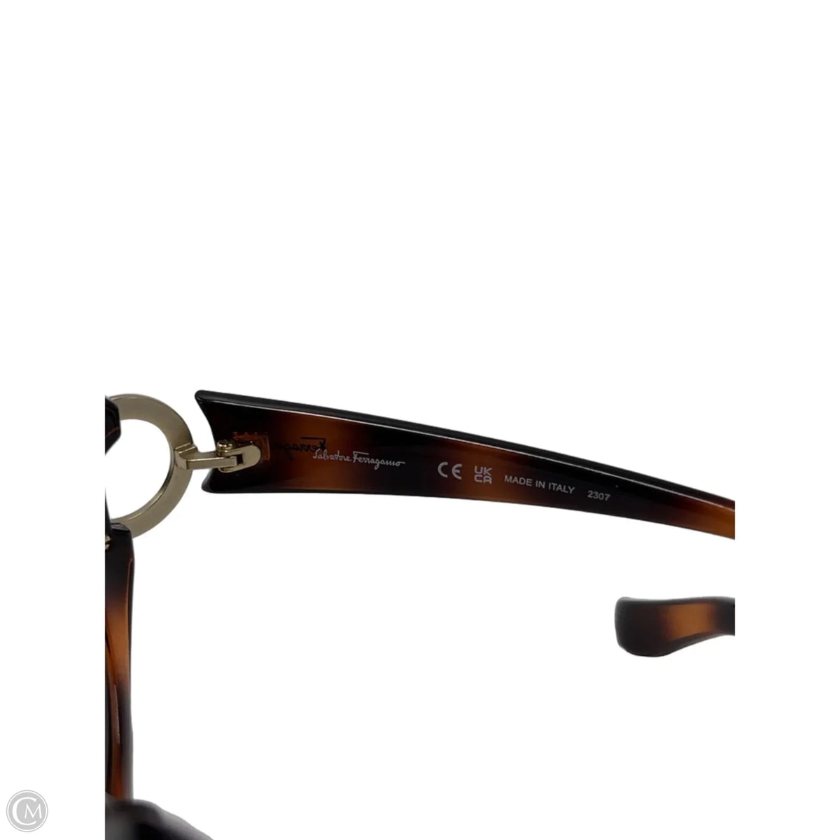 Salvatore Ferragamo Oval Gancubu Luxury Sunglasses