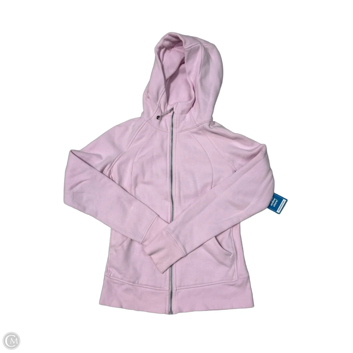 Athletic Scuba Jacket By Lululemon In Pink, Size: 6