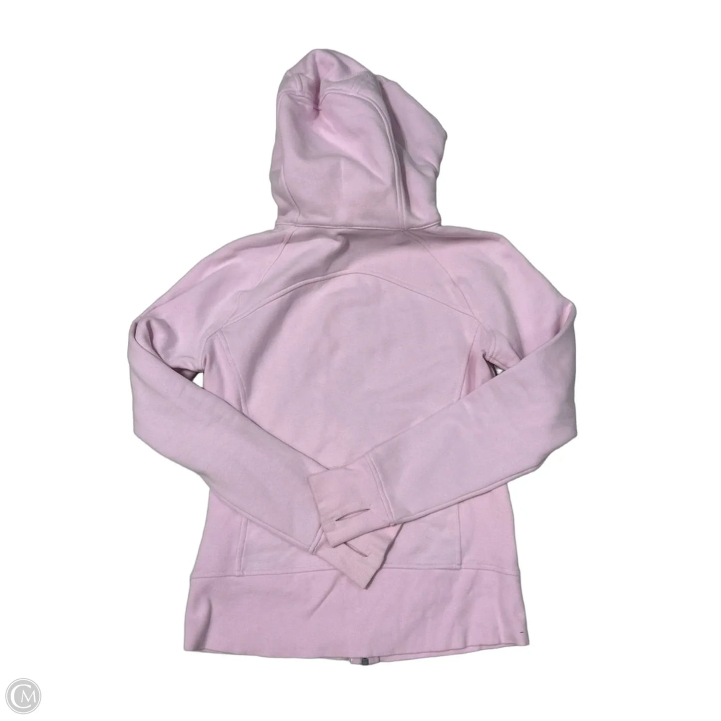 Athletic Scuba Jacket By Lululemon In Pink, Size: 6