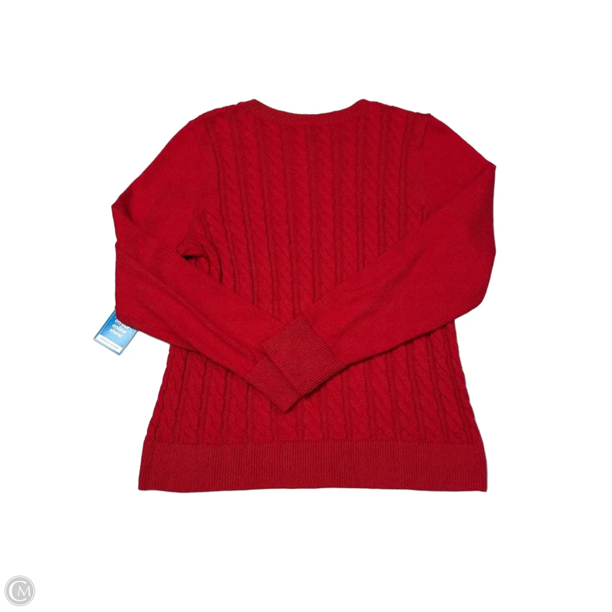 Sweater By Talbots In Red, Size: Xl
