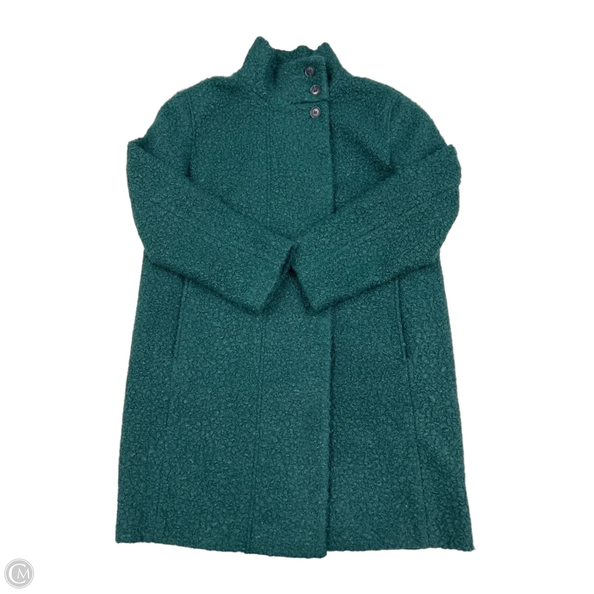 Coat Peacoat By Loft In Green, Size: M